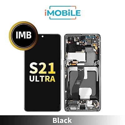 Samsung Galaxy S21 Ultra (G998) LCD Touch Digitizer Screen [IMB] [Black]