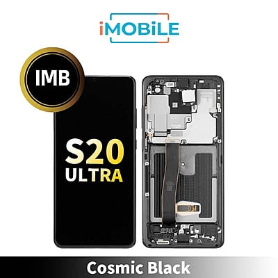 Samsung Galaxy S20 Ultra 5G G988 LCD Touch Digitizer Screen [IMB] [Cosmic Black]