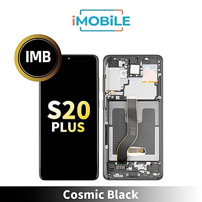 Samsung Galaxy S20 Plus G985 LCD Touch Digitizer Screen [IMB] [Cosmic Black]