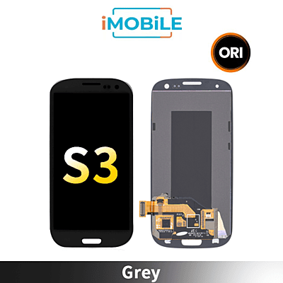 Samsung Galaxy S3 9305 LCD Touch Digitizer Screen With Frame [Grey] Orginal