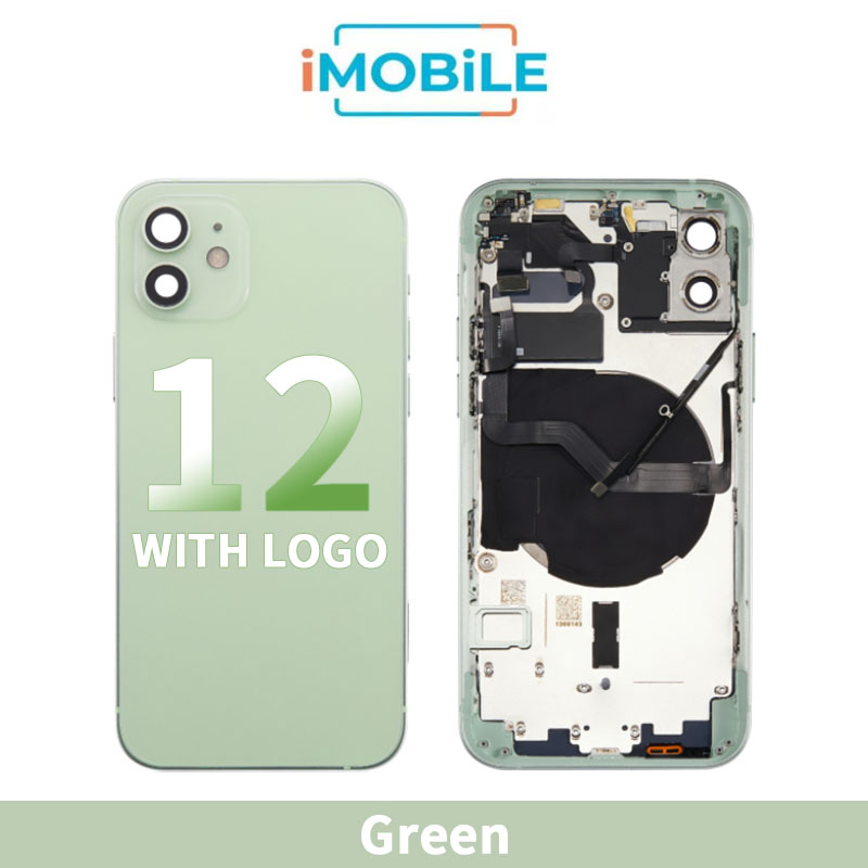 iPhone 12 Compatible Back Housing [no small parts] [Green]