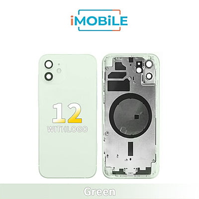 iPhone 12 Compatible Back Housing [No Small Parts] [Green]