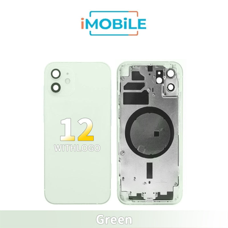 iPhone 12 Compatible Back Housing [No Small Parts] [Green]