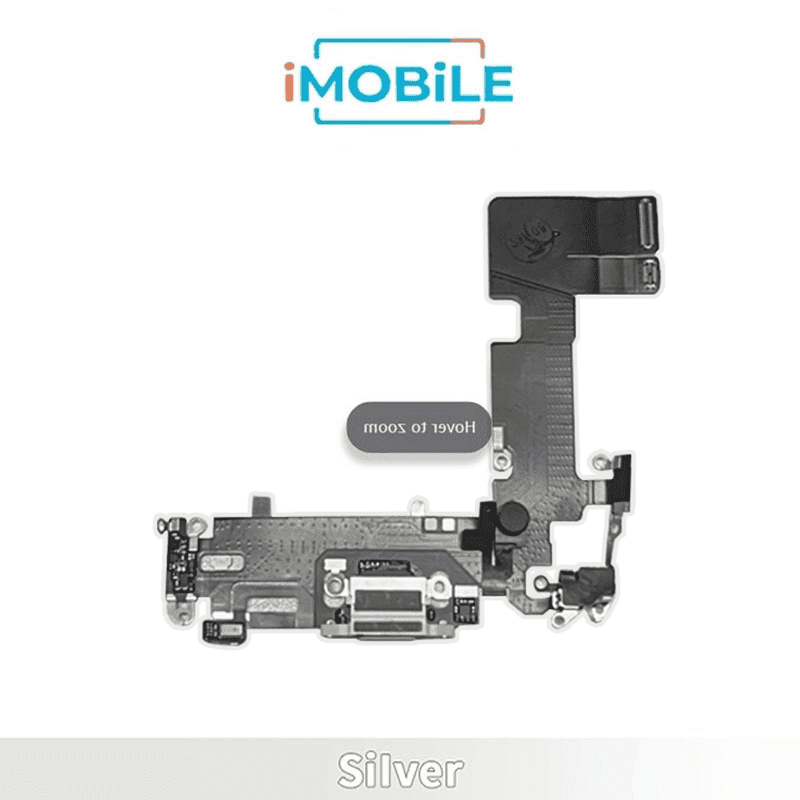 iPhone 13 Compatible Charging Port Flex Cable Starlight [White]