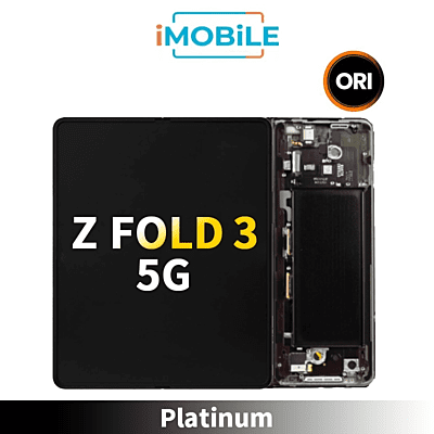 Samsung Galaxy Z Fold3 5G (F926B) Main LCD Digitizer Screen [Secondhand Original] [Platinum] (GH82-26283D)