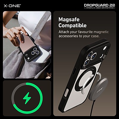 X.One [MagSafe] Dropguard 2S / 2.0 Impact Protection Kickstand Case, iPhone 17 Air