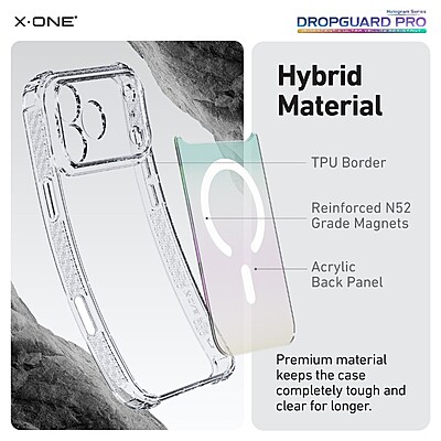 X.One [MagSafe] Hologram Impact Protection Case, iPhone 17 Pro