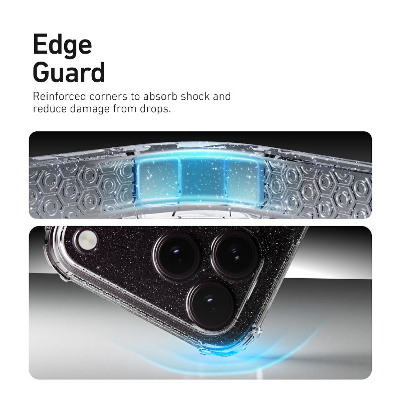 X.One [MagSafe] Glitter Clear Impact Protection Case, iPhone 18 Pro Max