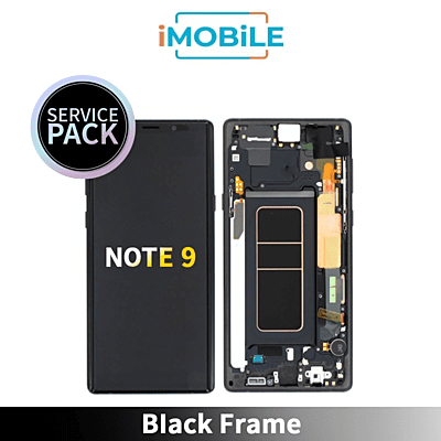 Samsung Galaxy Note 9 N960 LCD Touch Digitizer Screen [Black Frame] Service Pack GH97-22269A