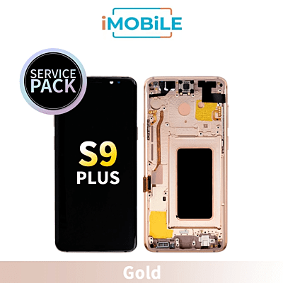 Samsung Galaxy S9 Plus G965 LCD Touch Digitizer Screen [Service Pack] [Gold]