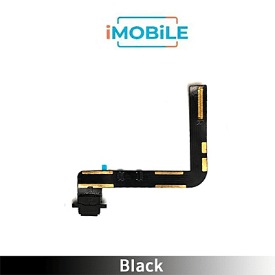 iPad 7 (2019) / iPad 8 (2020) / iPad 9 (2021) (10.2 inch) Compatible Charging Port Flex [Black]