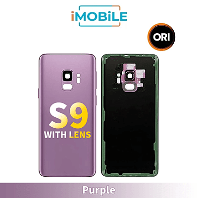 Samsung Galaxy S9 G960 Back Cover Glass With Lens [Secondhand] [Purple]