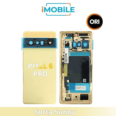 Google Pixel 6 pro Back Housing [Secondhand Original] [Sorta Sunny]