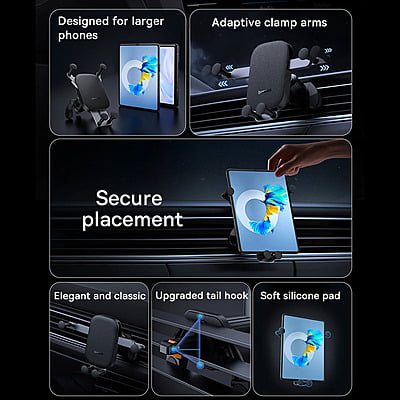 Baseus [C40465400111] Ultra Control Mega Series Folding Screen Phone Car Holder