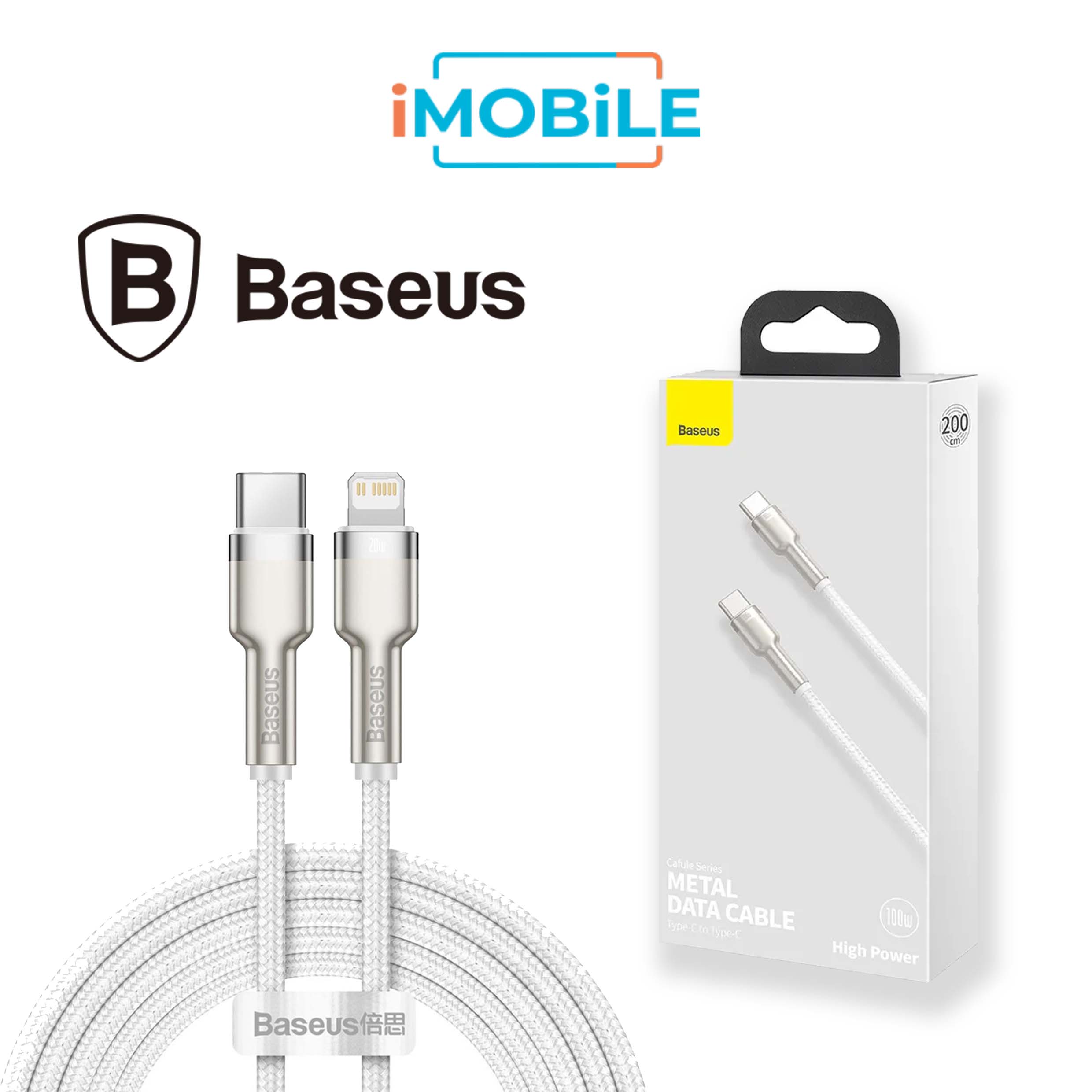 Baseus [CATLJK-A02] 1m Type-C to Lightning Cable, PD 20W