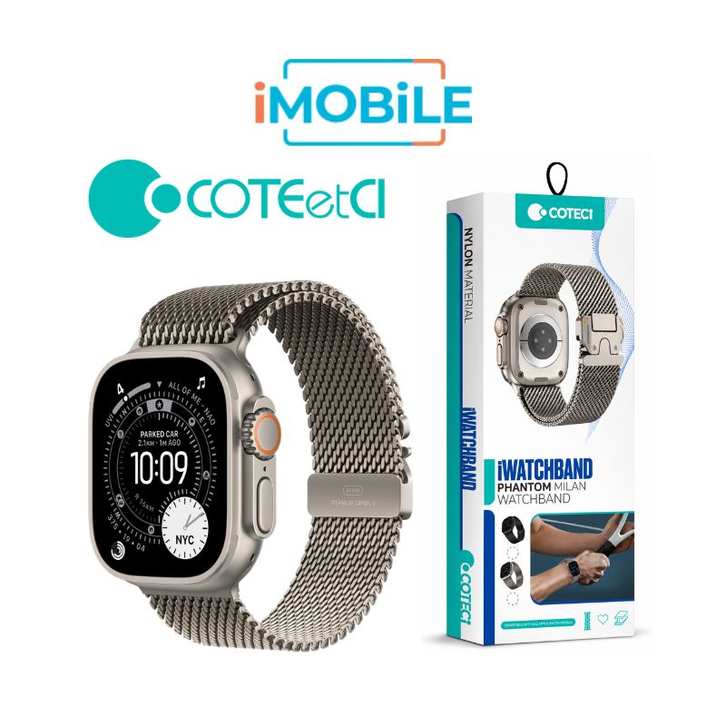COTECi Apple Watch Phantom Milan Band [iW-084] for All Series, 42 / 44 / 45 / 46 / 49 mm