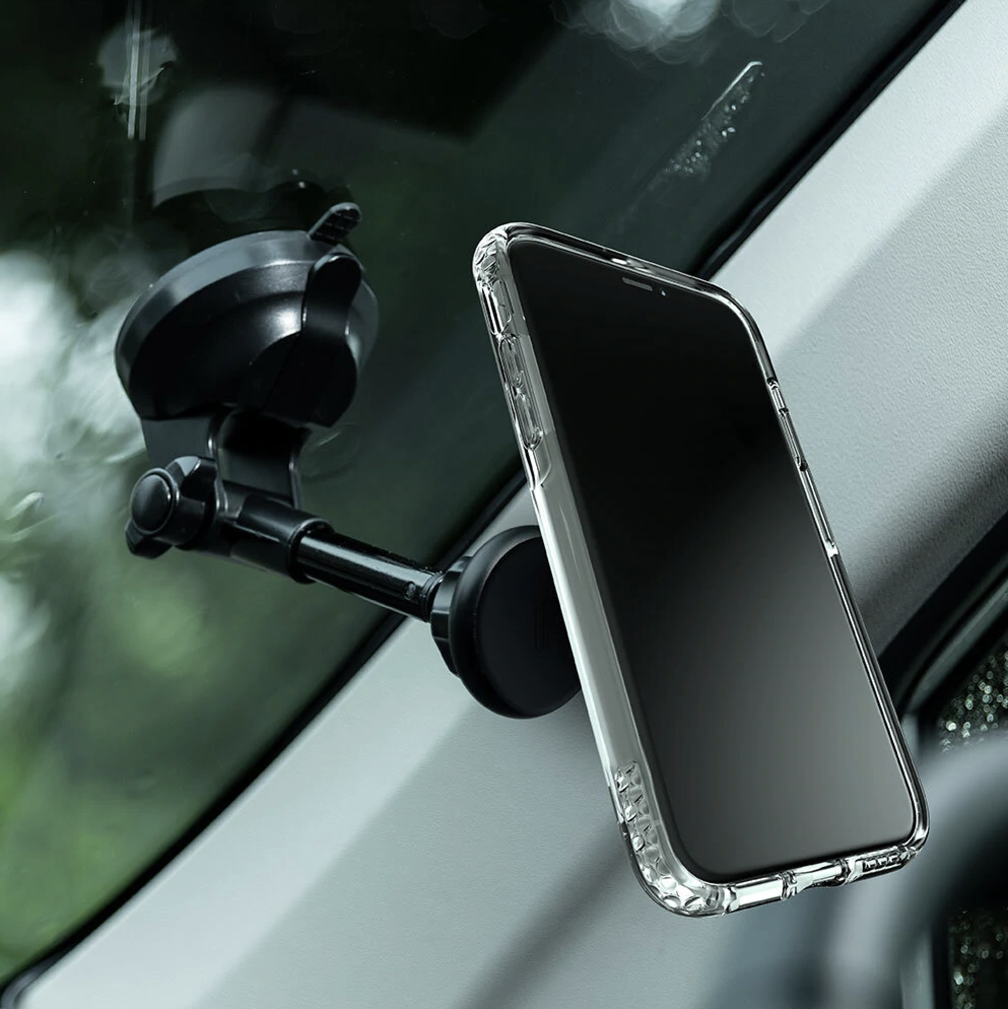 UR Long-Arm Magetic Car Mount [MG-02] [Steady Window Suction Mount]