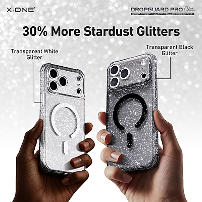 X.One [MagSafe] Glitter Impact Protection Case, iPhone 17 Pro Max