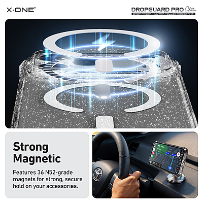 X.One [MagSafe] Glitter Impact Protection Case, iPhone 17 Pro Max