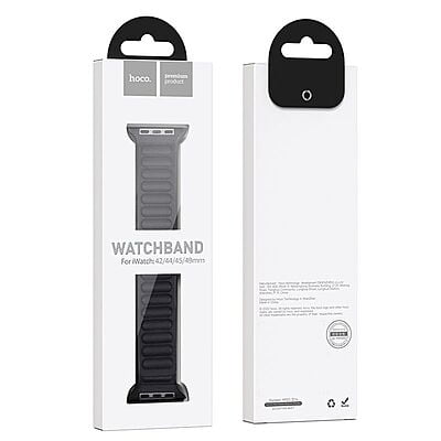 HOCO Apple Watch Leather Magnetic Link Band for All Series, 38 / 40 /41 mm HOCO Apple Watch Leather Magnetic Link Band for All Series, 38 / 40 /41 mm