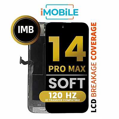iPhone 14 Pro Max (6.7 Inch) Compatible LCD (Soft OLED) Touch Digitizer Screen [IMB]