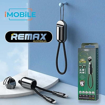 Remax [RC-140i] 16cm Portable Type-C to Lightning Cable, PD 20W