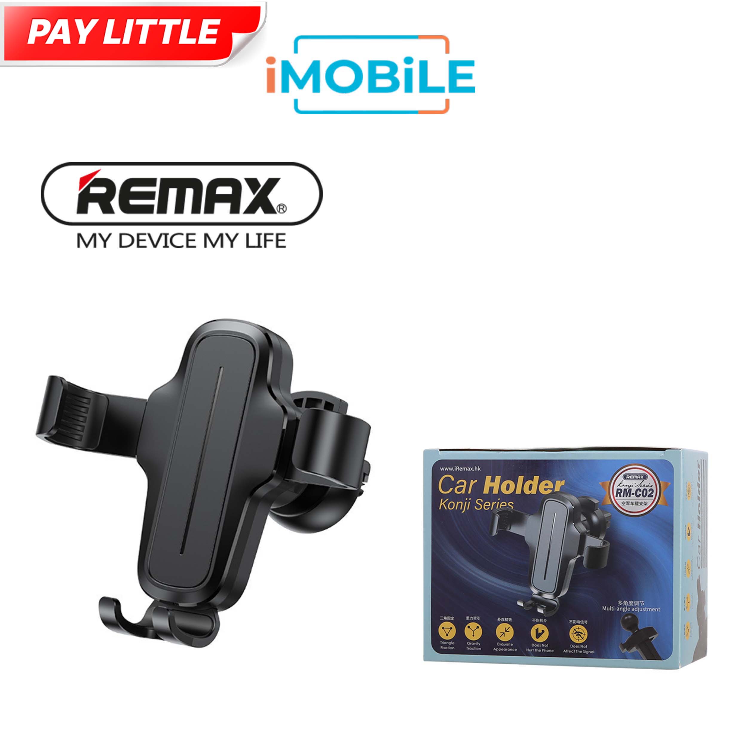 Remax [RMC02] Konji Series Gravity Universal Car Holder