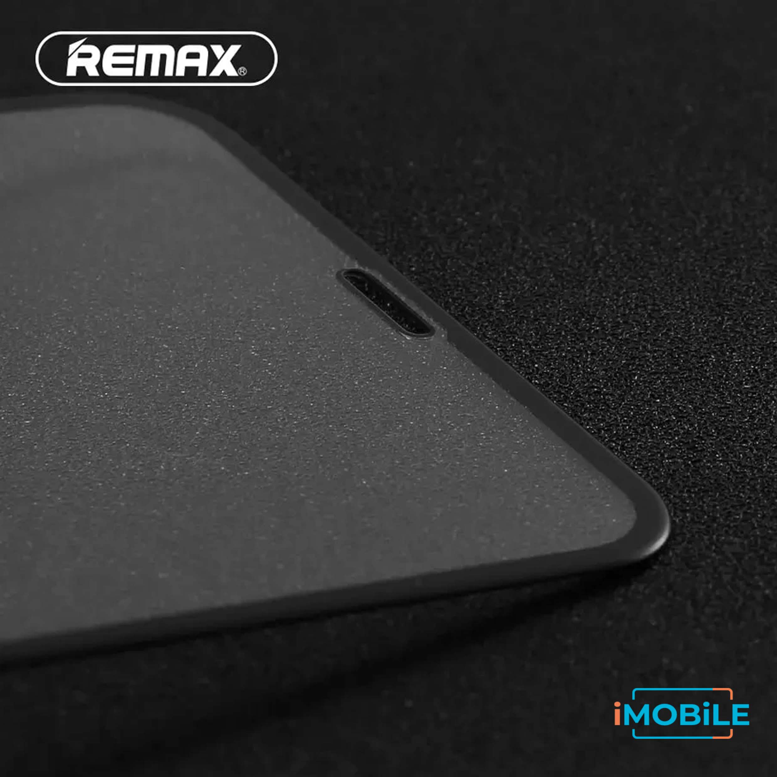Remax 2.5D Tempered Glass with Envelope Pack, iPhone 7 Plus/8 Plus [Black]