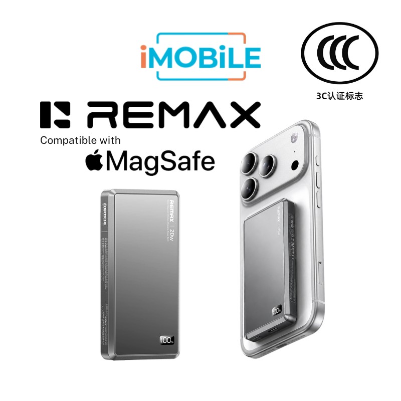 Remax FP-36 20W MagSafe Power Bank [5K mAh] [1 Port + Wireless MagSafe]