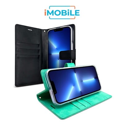 Roar Blue Moon Wallet Case, iPhone 13 Mini Roar Blue Moon Wallet Case, iPhone 13 Mini