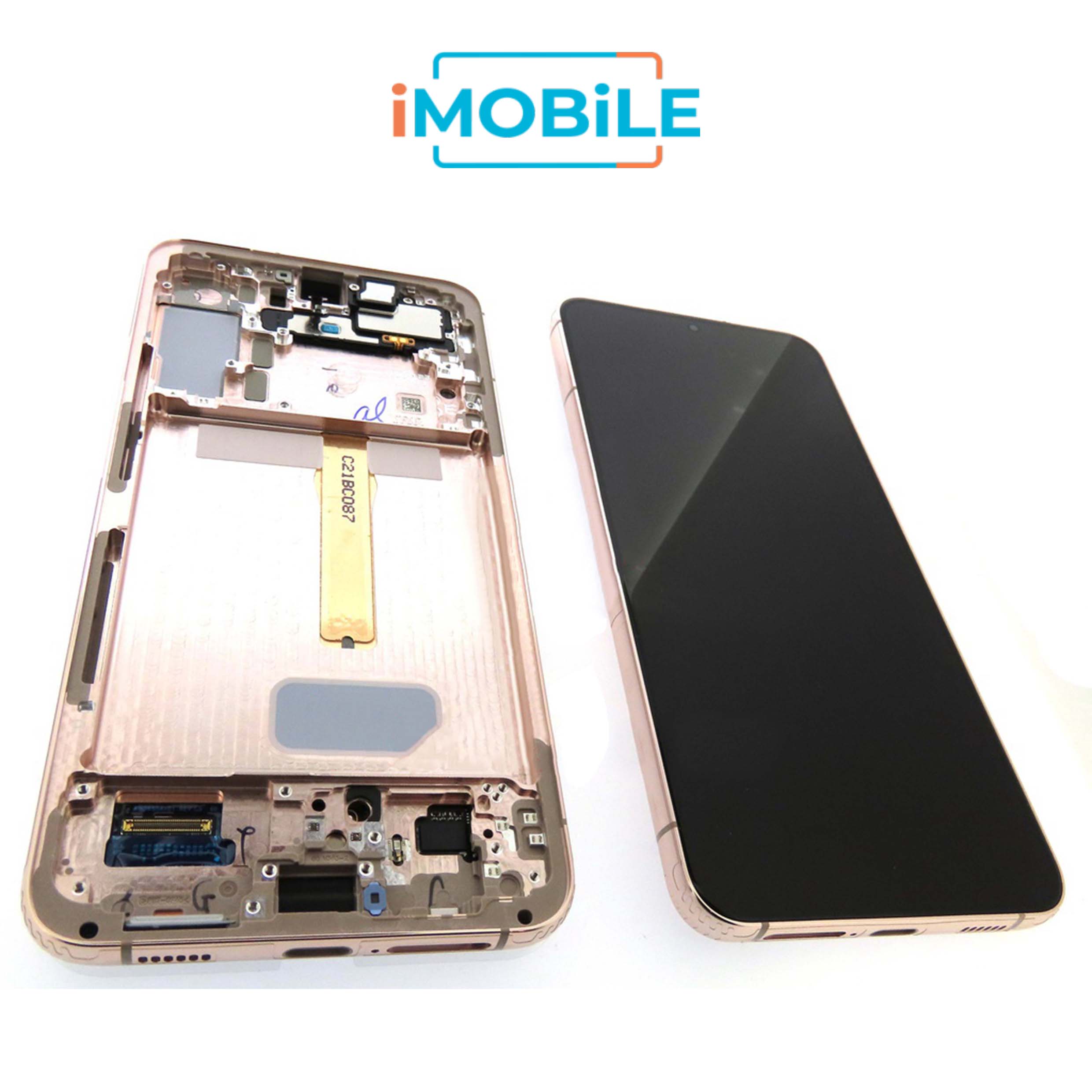 Samsung Galaxy S22 Plus (S906) LCD Touch Digitizer Screen [Service Pack] [Pink Gold]