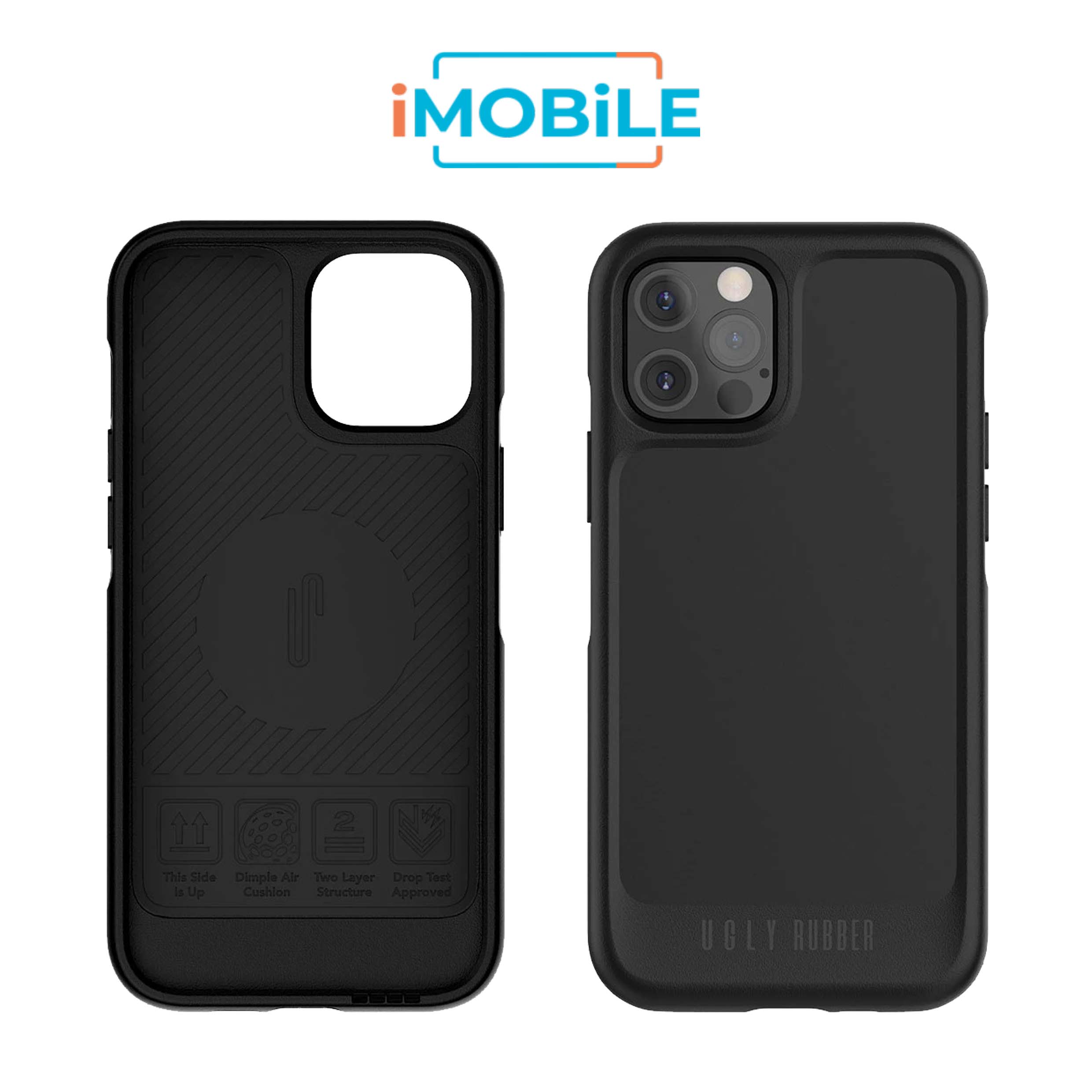 UR U-Model Case, iPhone 12 / 12 Pro [Black] [3m Drop Protection]