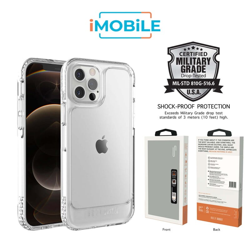 UR U-Model Clear Bumper Case for iPhone 12 Pro Max [Clear] [3m Drop Protection]