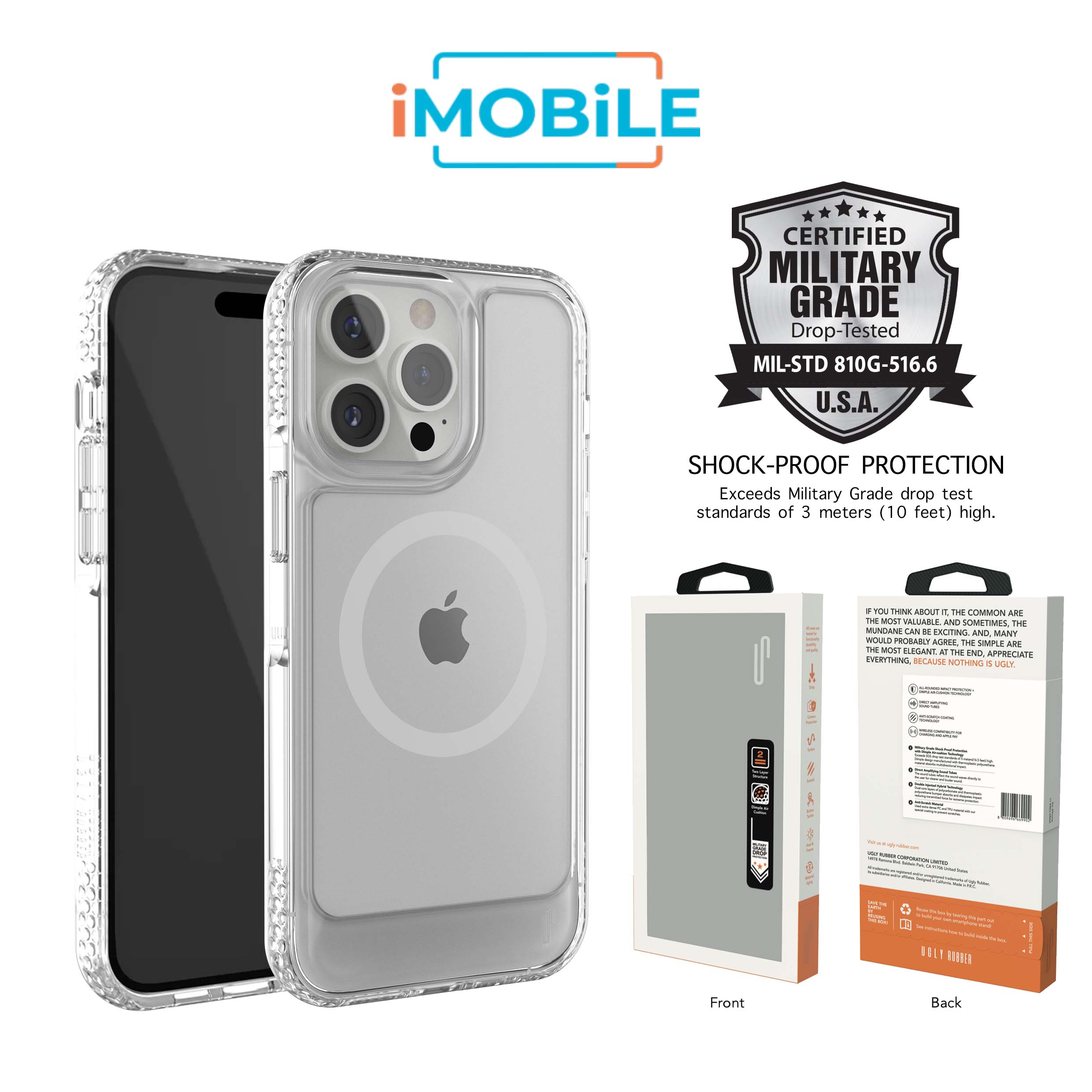 UR U-Model Bumper Case with MagSafe for iPhone 14 Pro Max [3m Drop Protection]