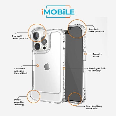 UR U-Model Bumper Case for iPhone 14 Pro [3m Drop Protection]