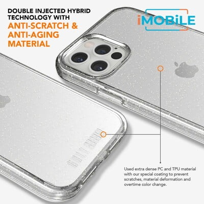 UR Vogue Glitter Infused Armor Case, iPhone 12/12 Pro [1.2M Drop Protection]