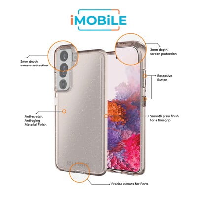 UR Vogue Glitter Infused Armor Case, Samsung s21 [1.2M Drop Protection]