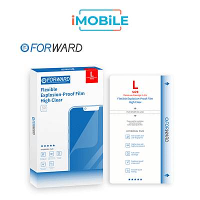 FORWARD [Guard] 13" High Clear Tablet Hydrogel Film for FORWARD Cutting Machine [20pc]