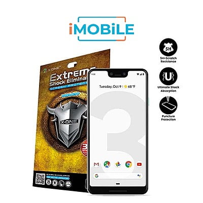 X-One Google Pixel 3 Extreme shock Eliminator Screen Protector