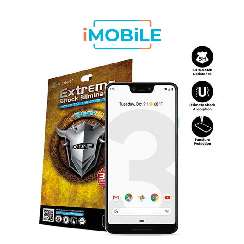 X-One Google Pixel 3 Extreme shock Eliminator Screen Protector