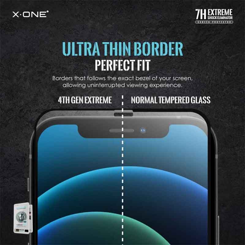 X-One Extreme Shock Eliminator Screen Protector, iPhone 12 Pro Max