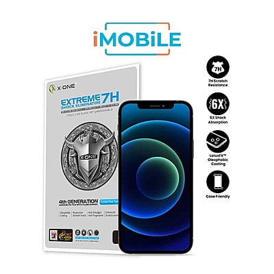 X-One Extreme Shock Eliminator Screen Protector, iPhone 13 Mini