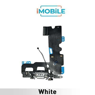 iPhone 7 Compatible Charging Port Flex Cable [White]