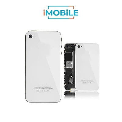 iPhone 4 Compatible Back Cover [White]