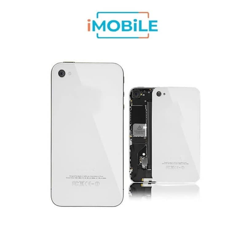 iPhone 4 Compatible Back Cover [White]