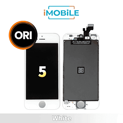 iPhone 5 (4 Inch) Compatible LCD Touch Digitizer Screen [AAA Original] [White]