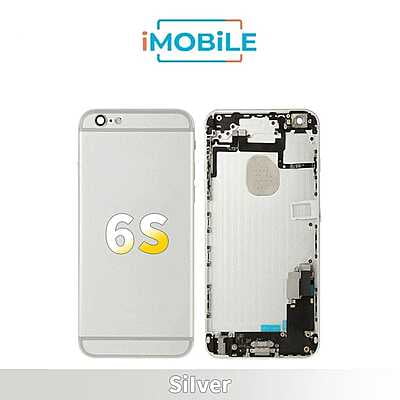 iPhone 6S Compatible Back Cover Full Assembly [Silver]