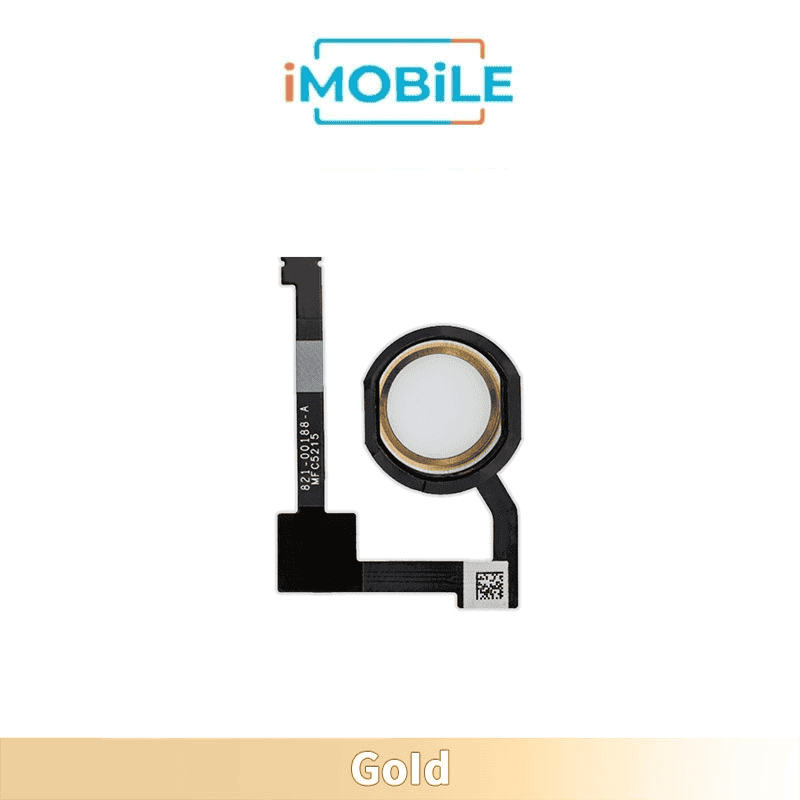 iPad Air 2 Compatible Home Button Flex [Gold]