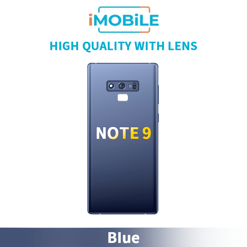 Samsung Galaxy Note 9 Back Cover [High Quality with Lens] [Blue]
