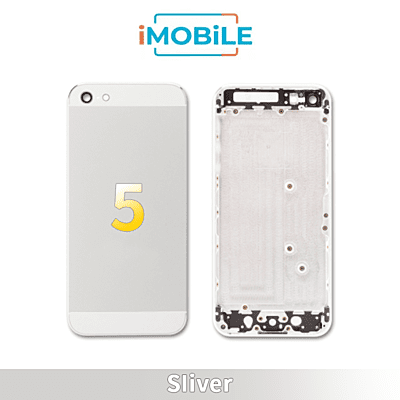 iPhone 5 Compatible Back Cover Full Housing White